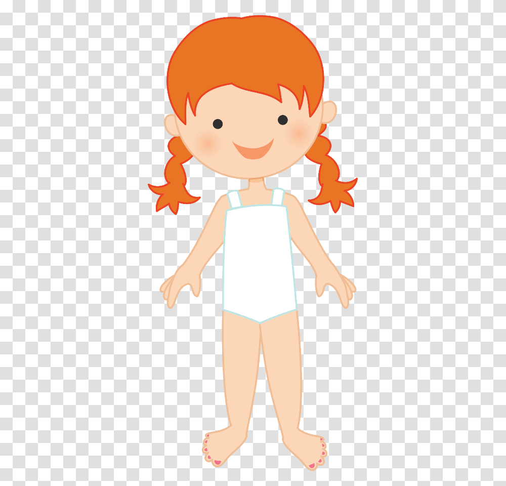 Clipart, Person, Girl, Female, Doll Transparent Png