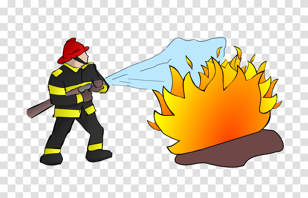 Clipart, Person, Human, Fireman Transparent Png