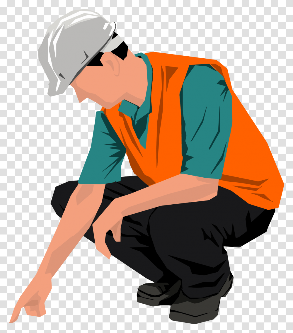 Clipart, Person, Human, Hardhat, Helmet Transparent Png