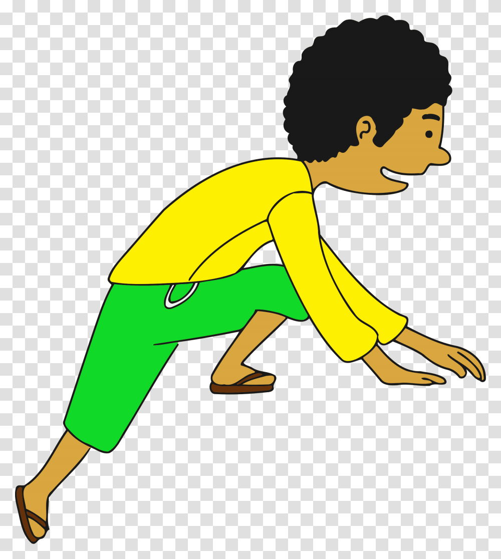 Clipart, Person, Kneeling, Hammer, Crawling Transparent Png