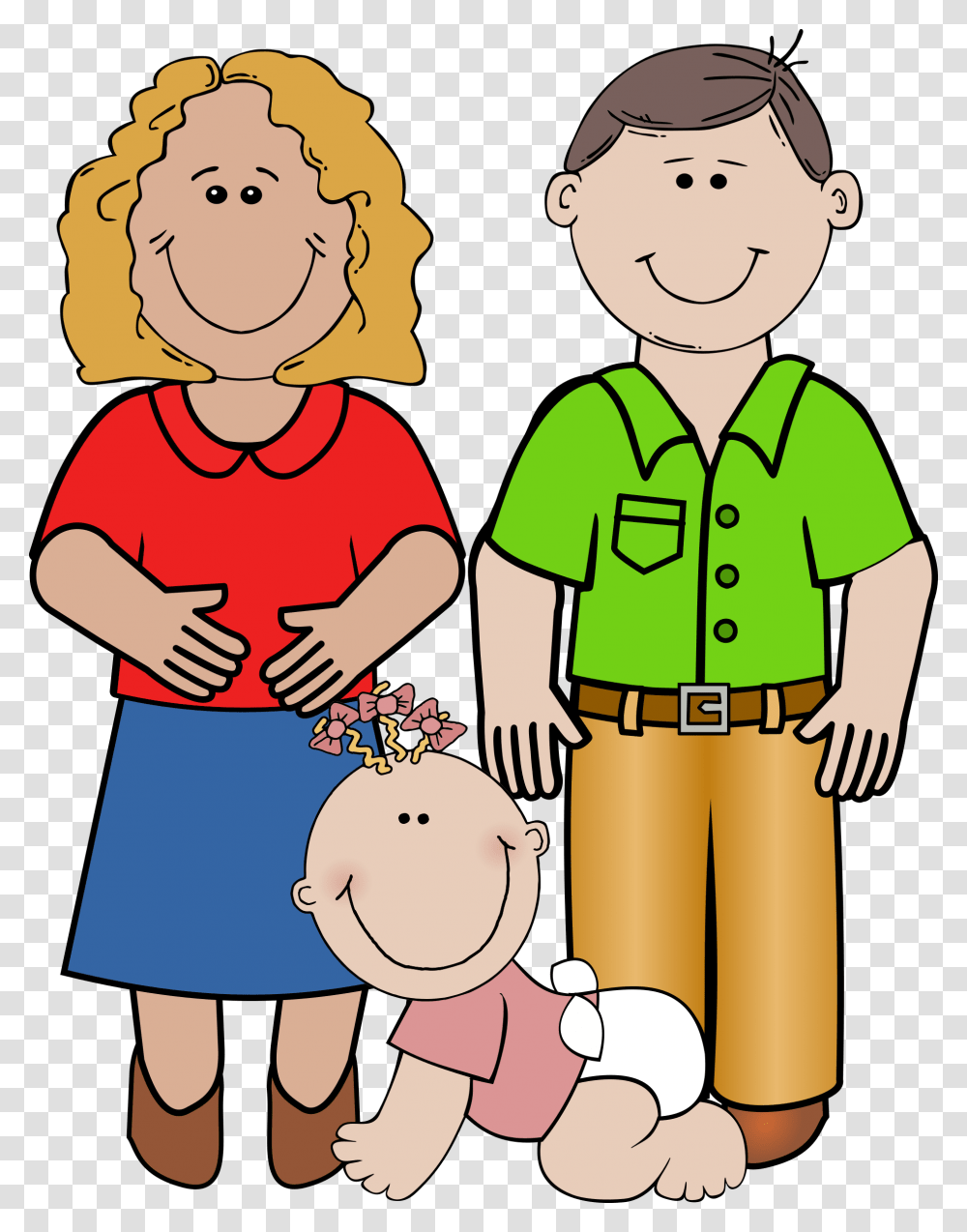 Clipart, Person, People, Family, Girl Transparent Png