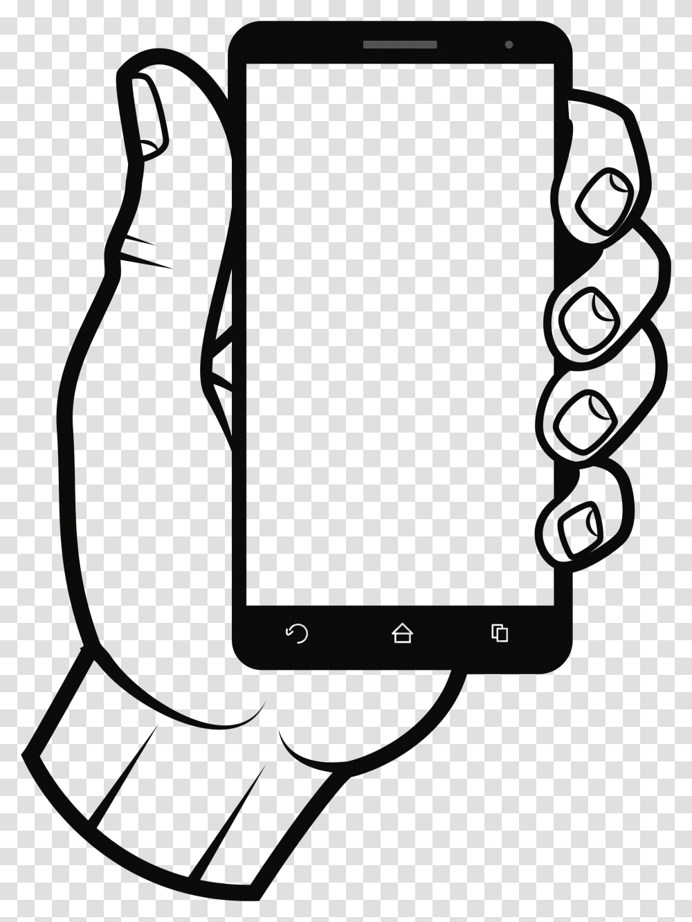 Clipart, Phone, Electronics, Mobile Phone, Cell Phone Transparent Png