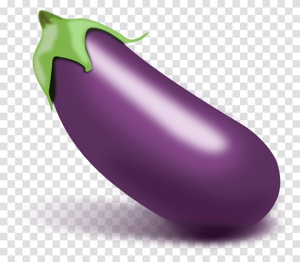 Clipart Picture Of Eggplant, Vegetable, Food Transparent Png