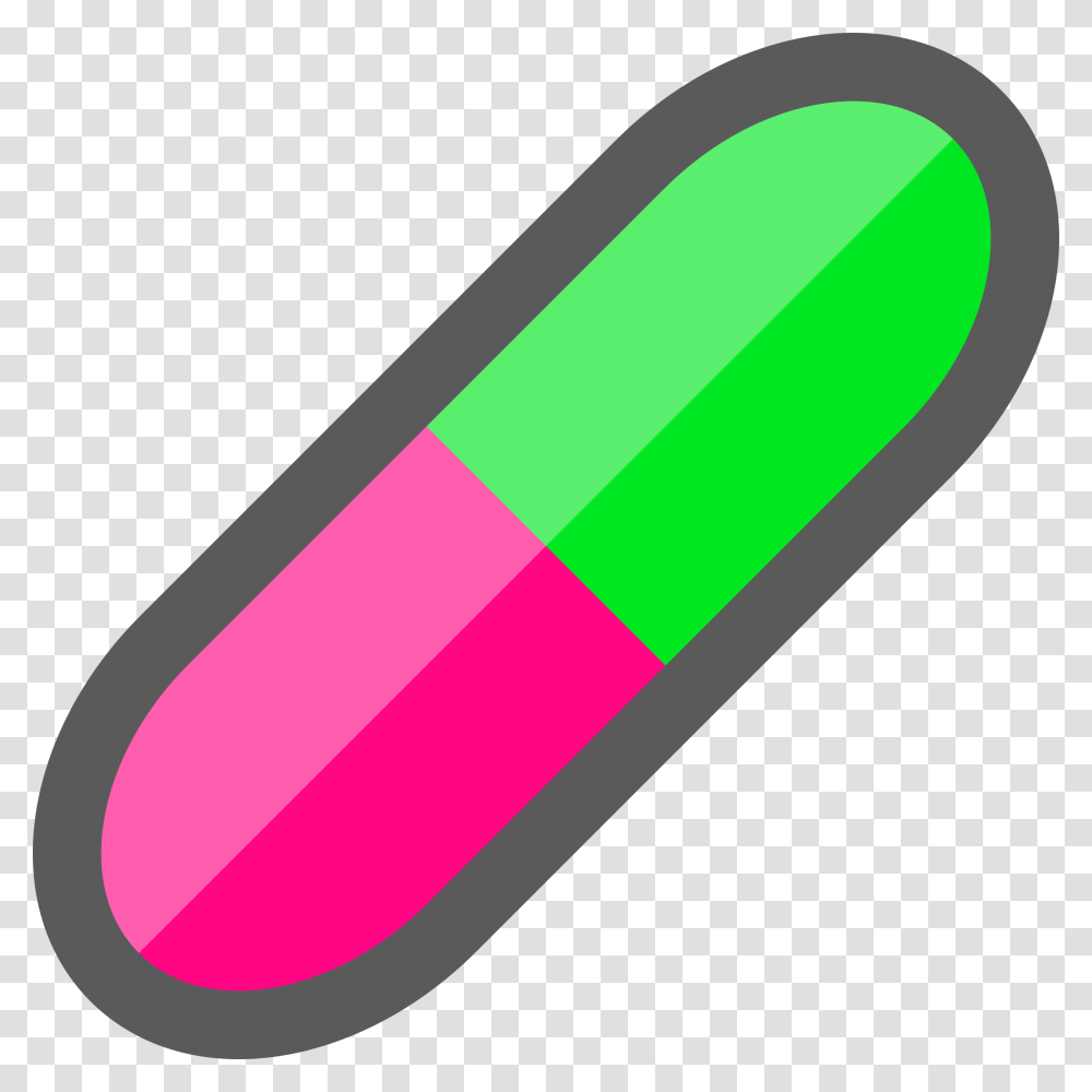 Clipart, Pill, Medication, Capsule Transparent Png