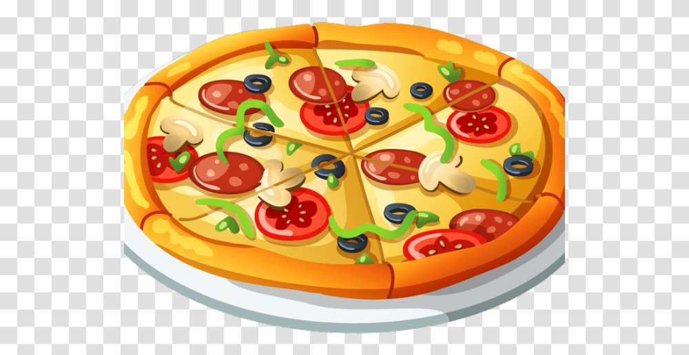 Clipart Pizza, Birthday Cake, Dessert, Food, Meal Transparent Png