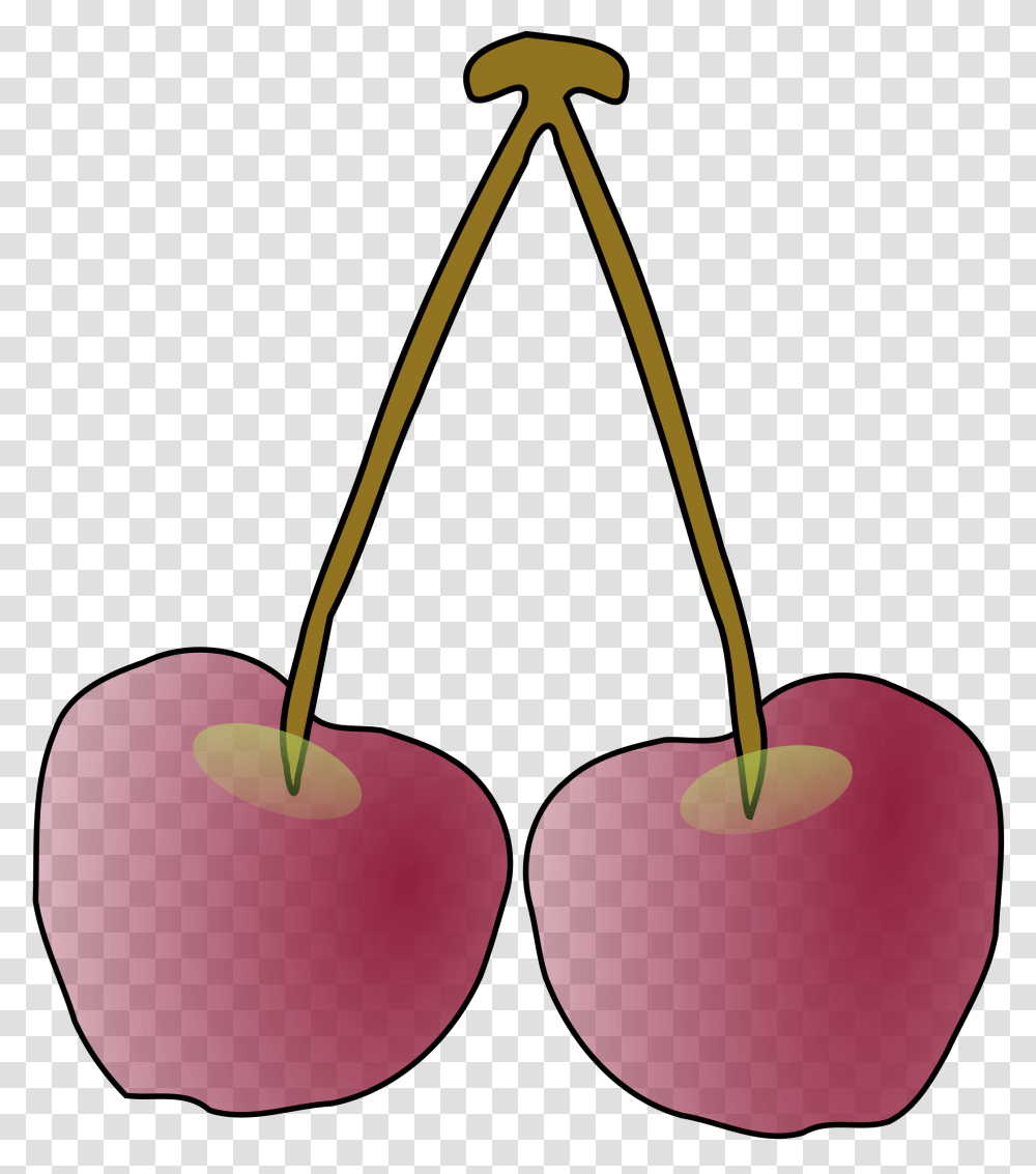 Clipart, Plant, Fruit, Food, Cherry Transparent Png