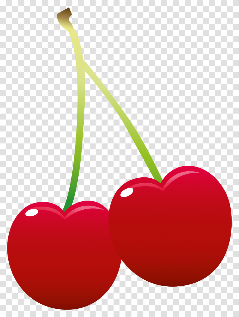 Clipart, Plant, Fruit, Food, Cherry Transparent Png