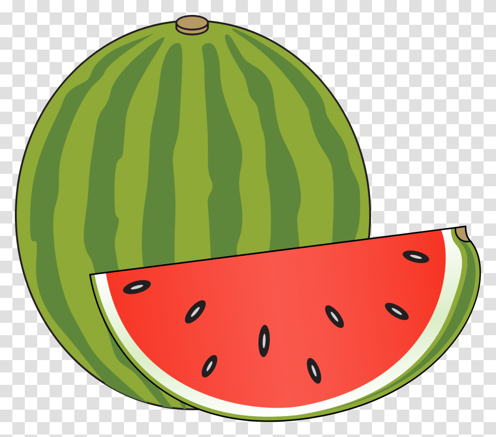 Clipart, Plant, Fruit, Food, Watermelon Transparent Png