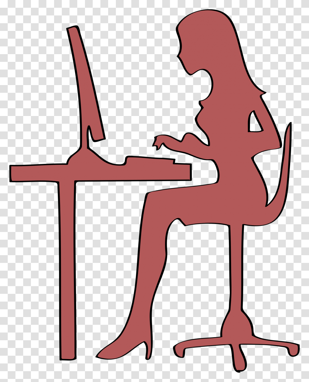 Clipart, Plot, Kneeling, Axe, Tool Transparent Png