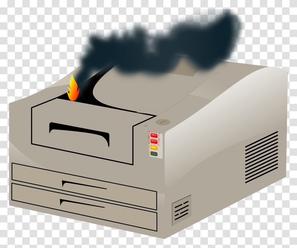 Clipart Printer Out Of Order, Machine Transparent Png