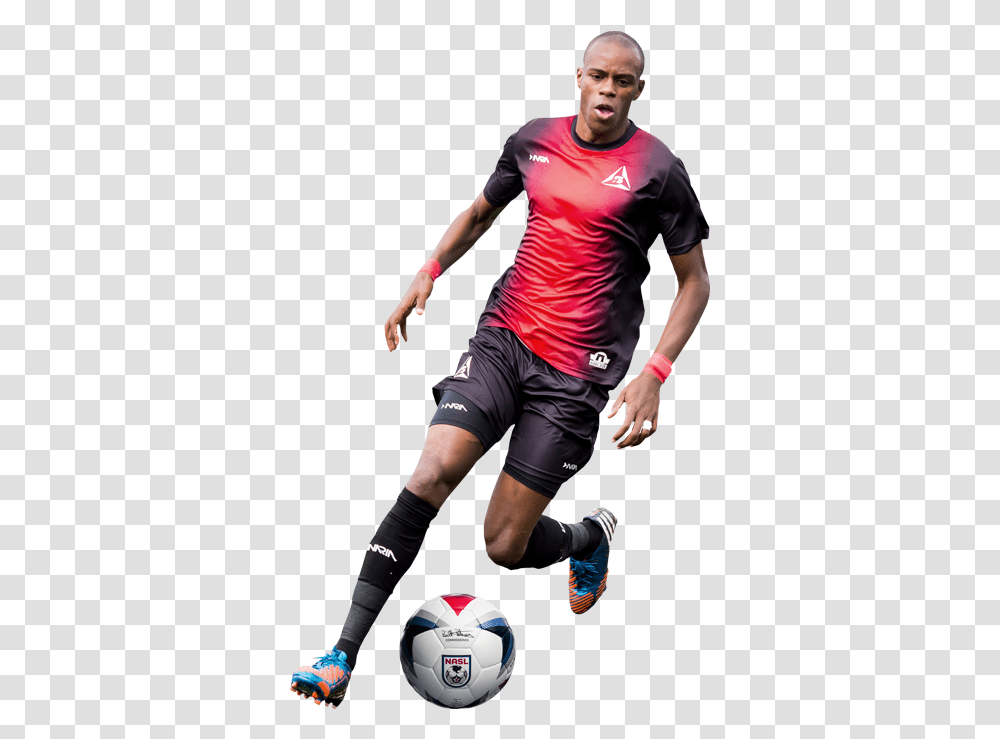 Clipart Professional Soccer Player Football Player, Soccer Ball, Team Sport, Person, People Transparent Png