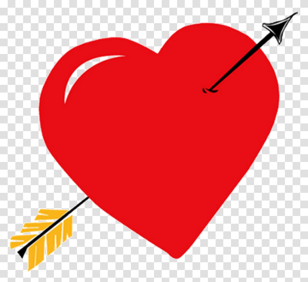 Clipart Psd Dibujos De Amor Corazon Y Cupido, Heart, Balloon, Label Transparent Png