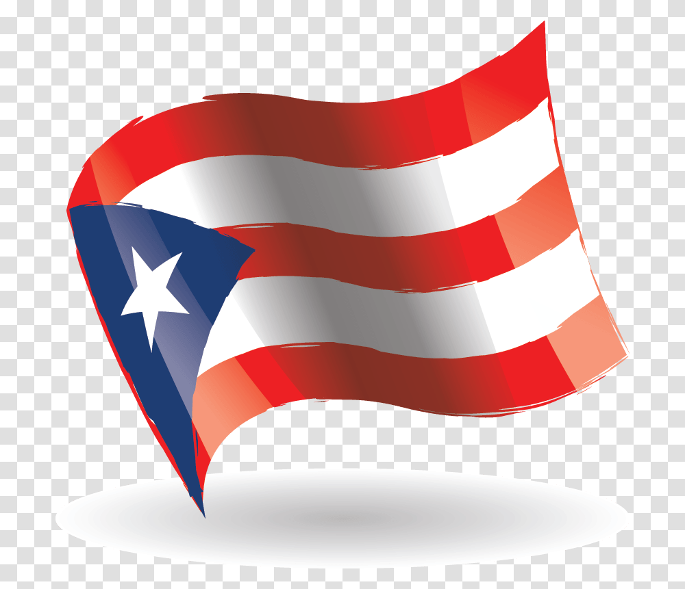 Clipart Puerto Rico Flag, American Flag Transparent Png