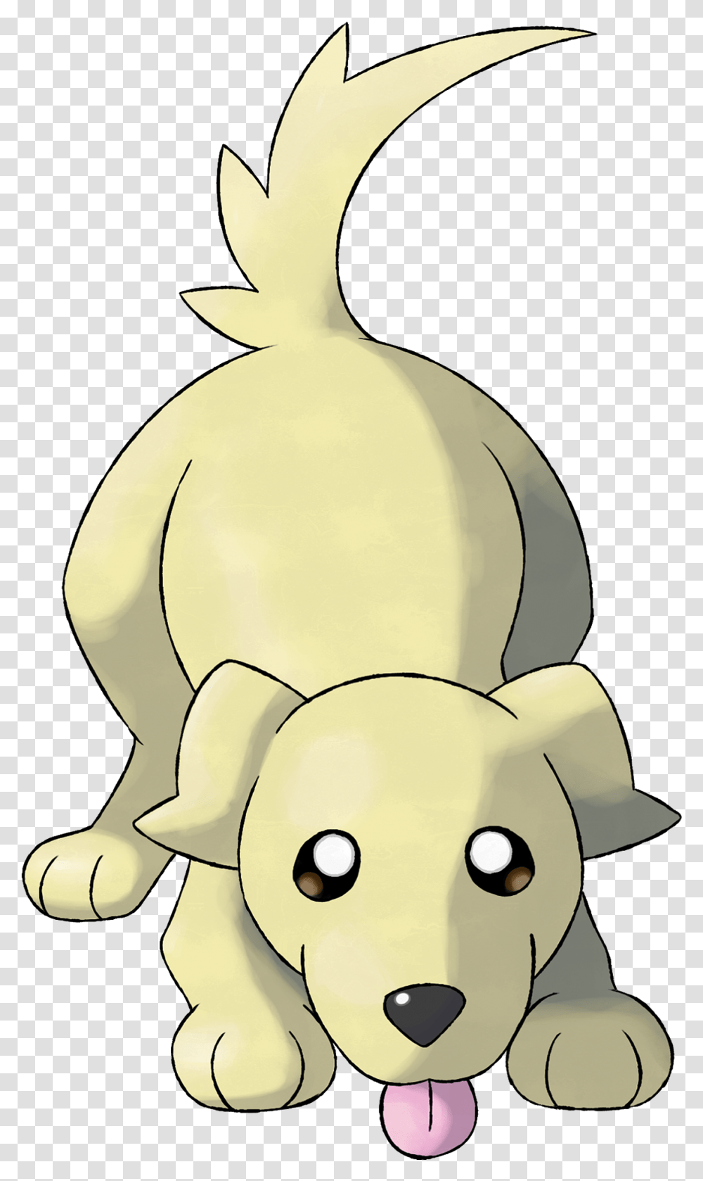 Clipart Puppy Yellow Lab Pokemon Clover Semdrop, Plush, Toy, Animal, Sea Life Transparent Png