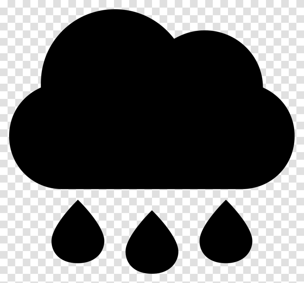 Clipart Rain Dark Cloud Dark Cloud Icon, Silhouette, Stencil, Baseball Cap, Hat Transparent Png