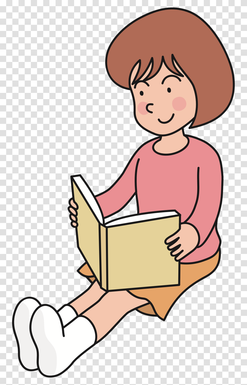 Clipart, Reading Transparent Png