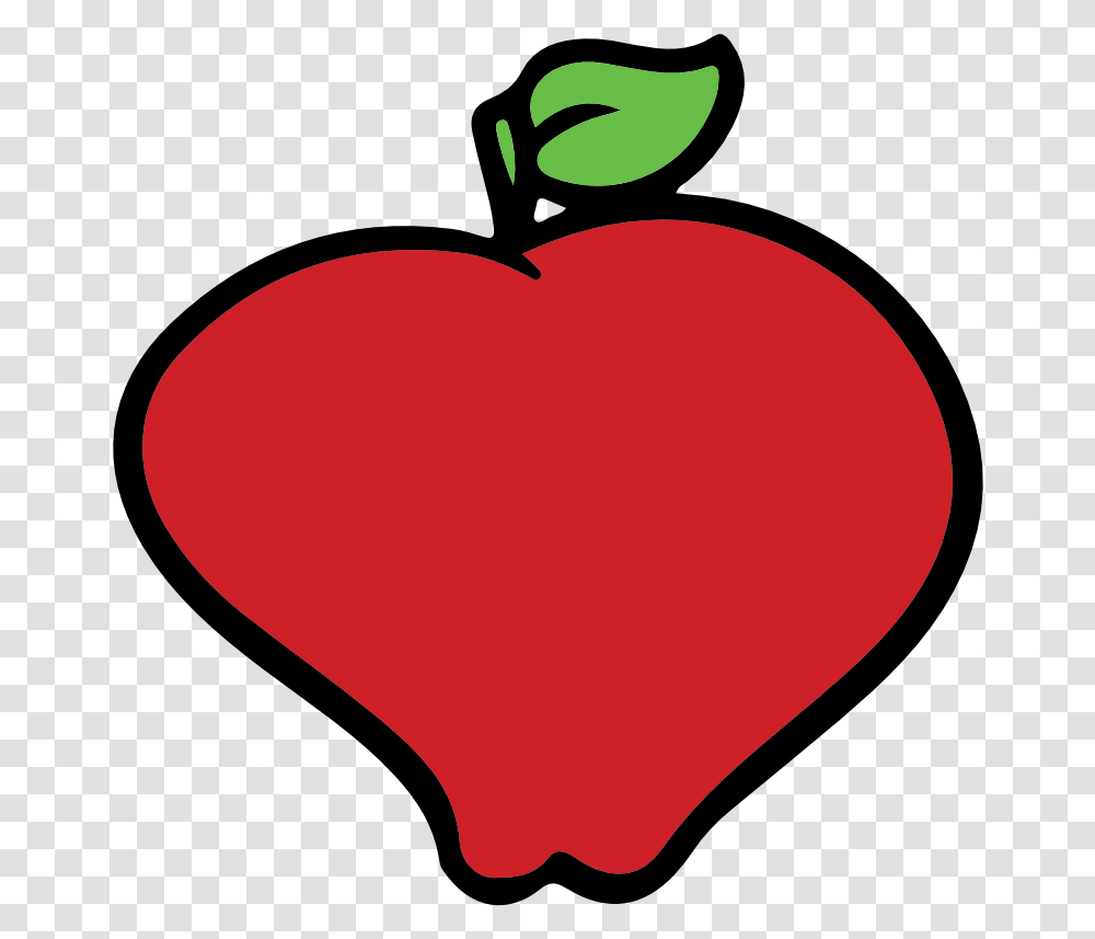 Clipart Red Apple Clipartsco Clip Art, Plant, Balloon, Food, Heart Transparent Png