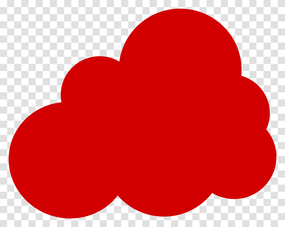 Clipart Red Cloud Clip Art Clouds With Sun Rays Red Red Cloud Logo, Baseball Cap, Hat, Clothing, Apparel Transparent Png