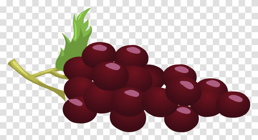 Clipart Red Grape Clipart, Plant, Grapes, Fruit, Food Transparent Png
