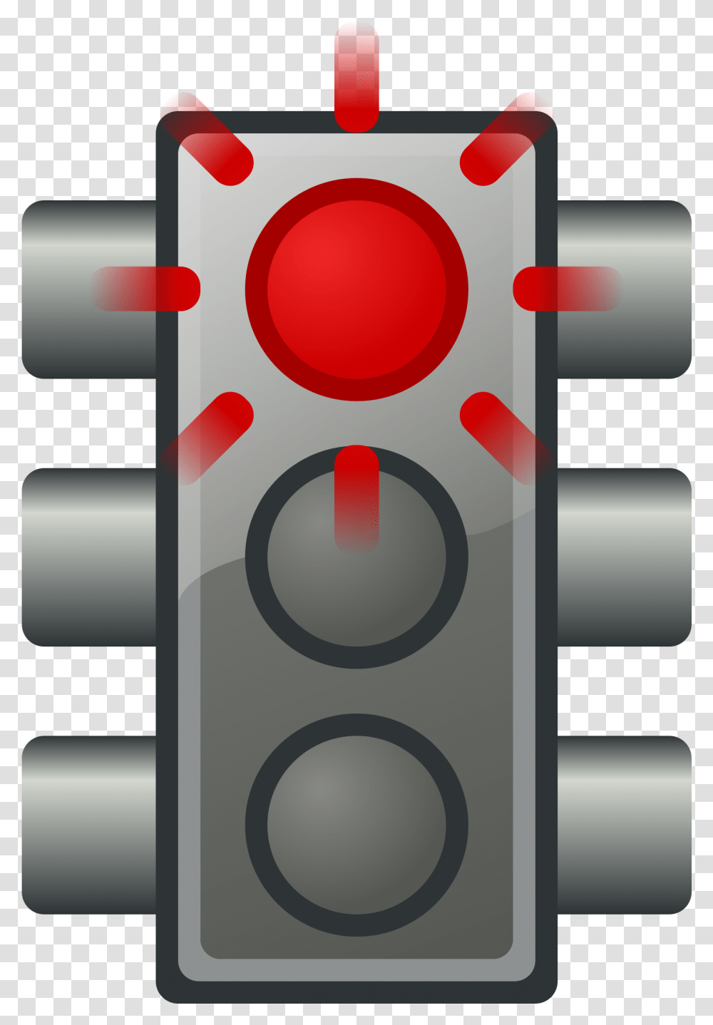 Clipart Red Light Traffic Light Red Sign Transparent Png