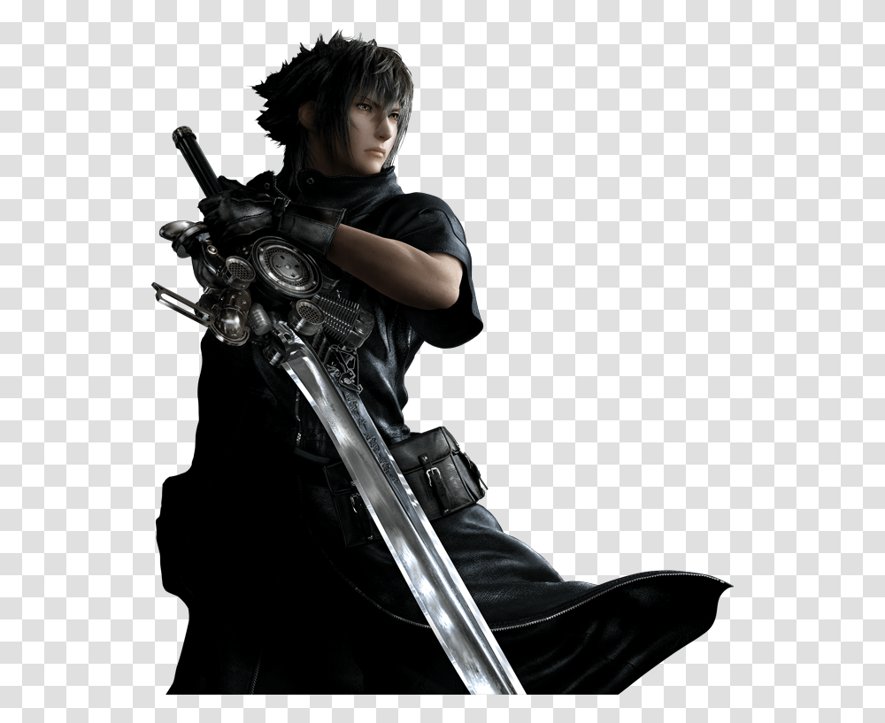 Clipart Renders Best Final Fantasy Engine Blade, Weapon, Weaponry, Sword, Person Transparent Png