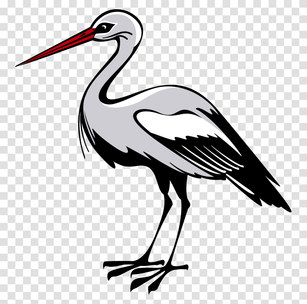 Clipart Resolution, Bird, Animal, Stork, Crane Bird Transparent Png