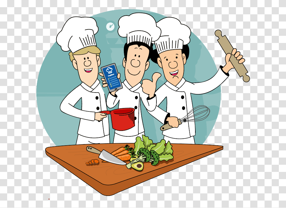 Clipart Restaurant Hotel Cook, Person, Human, Chef Transparent Png