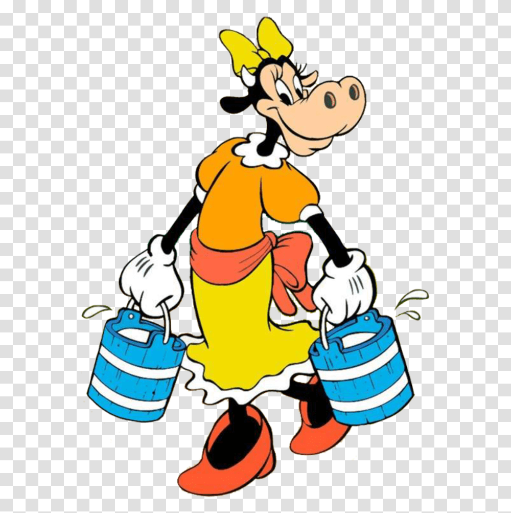 Clipart Rigolo Clarabelle Cow Mickey Mouse, Cleaning, Washing, Barrel, Sunglasses Transparent Png