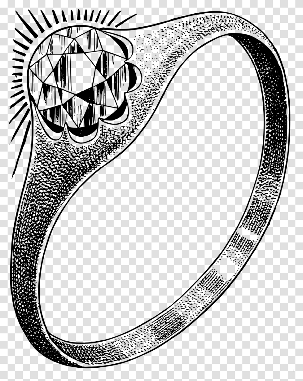 Clipart Ring Black And White, Gray, World Of Warcraft Transparent Png