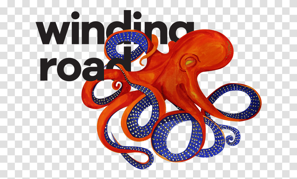 Clipart Road Winding Road Octopus, Invertebrate, Sea Life, Animal, Scissors Transparent Png