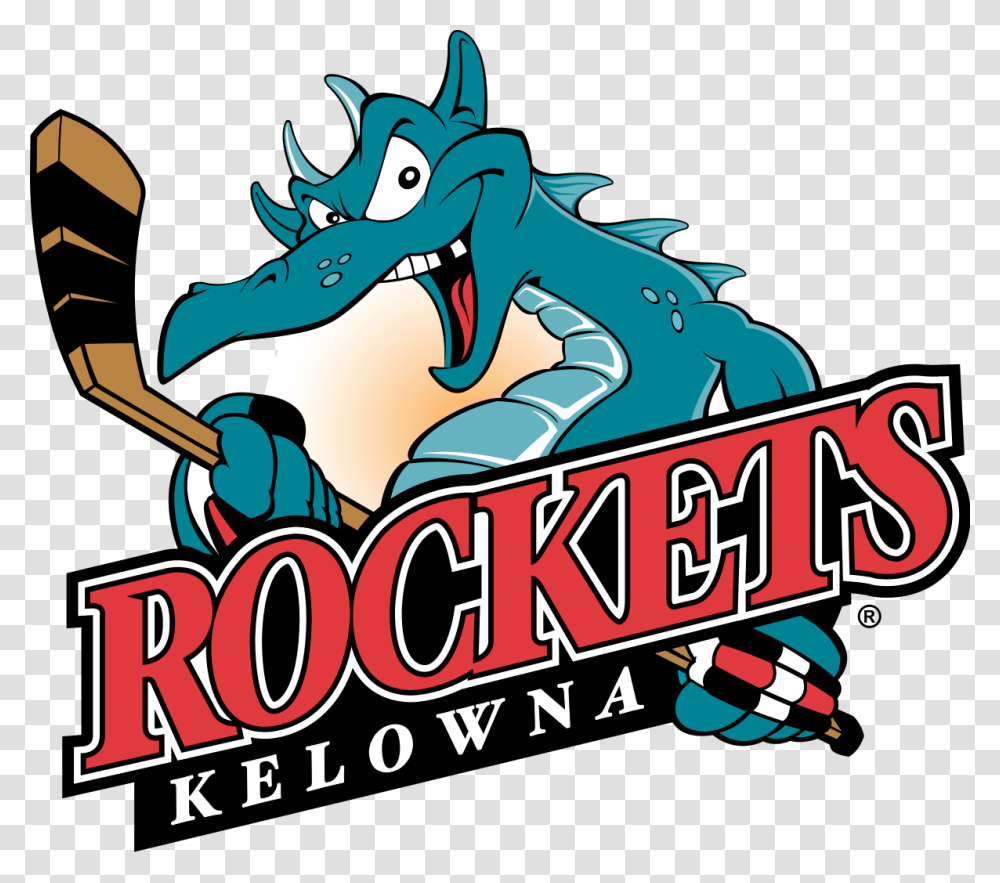 Clipart Rocket Logo Kelowna Rockets, Dragon, Poster, Advertisement Transparent Png