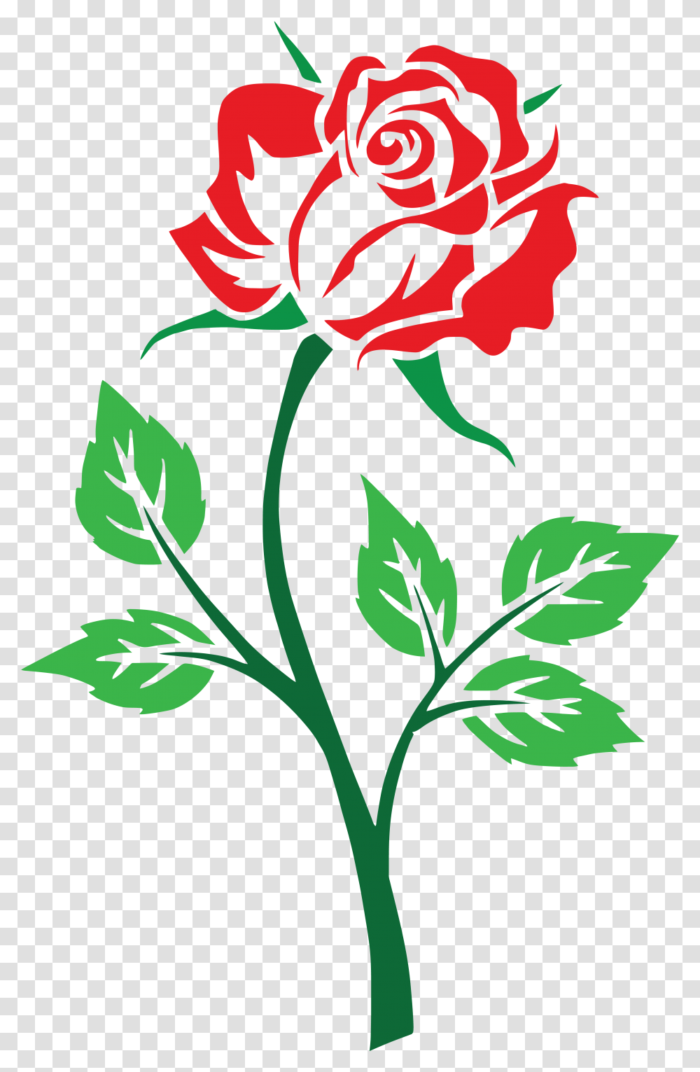 Clipart Rose Clipart Rose Flower, Plant, Blossom Transparent Png