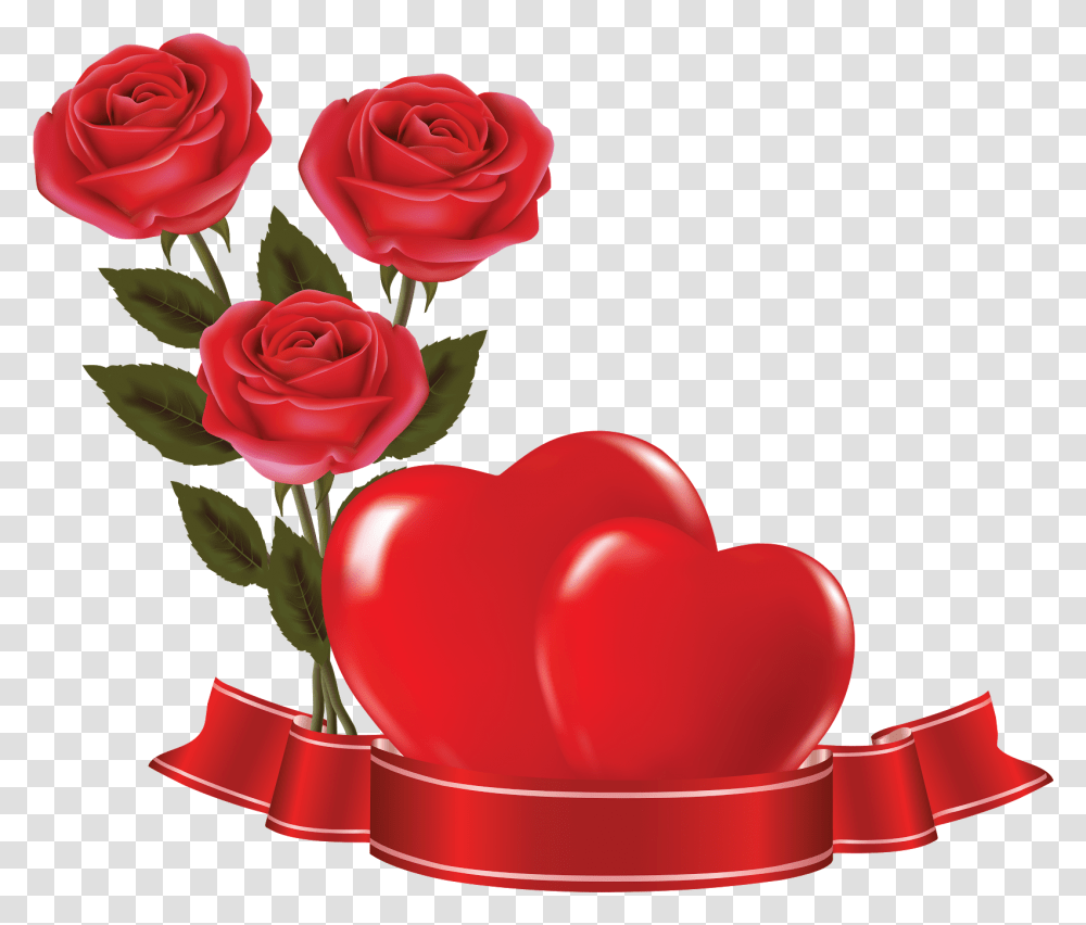 Clipart Rose Dying Rose Flower With Heart Download Rose Flower With Heart, Plant, Blossom, Food, Vegetable Transparent Png