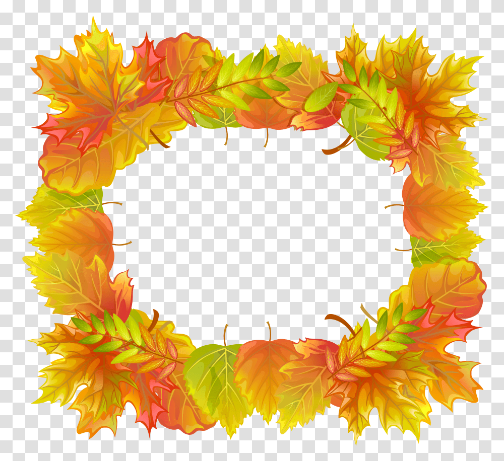 Clipart Royalty Free Download Autumn Leafs Border Transparent Png