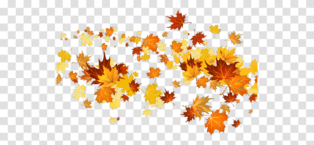 Clipart Royalty Free Library Fall Clipart Fall Leaves Blowing Clipart, Leaf, Plant, Tree, Maple Transparent Png