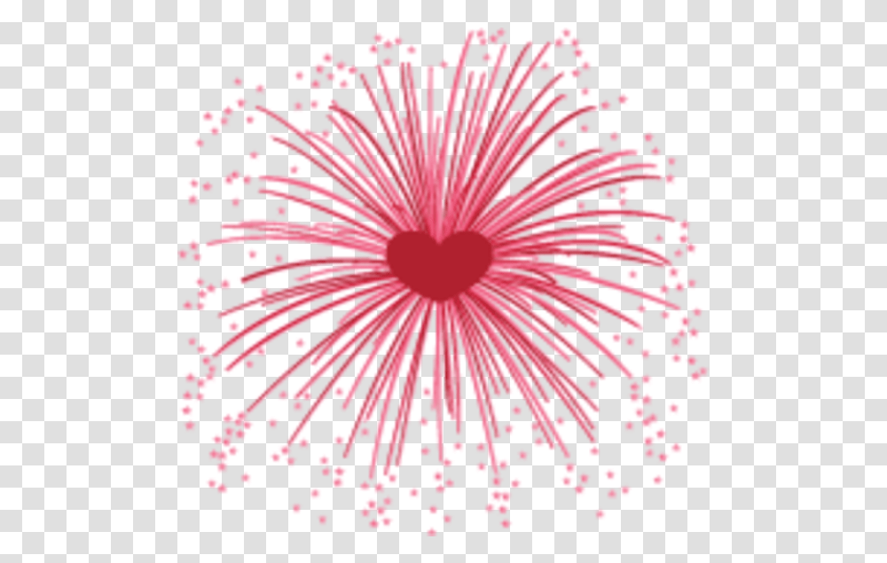 Clipart Royalty Free Library Files Heart Fireworks Clipart, Plant, Flower, Anther, Aster Transparent Png