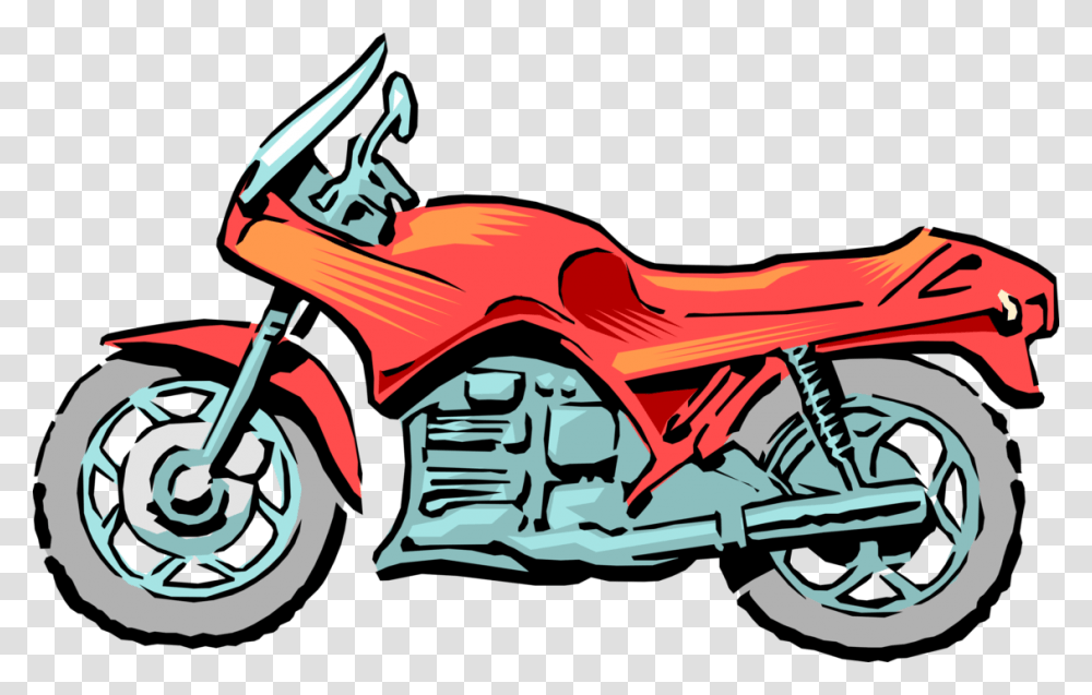 Clipart Royalty Free Stock Or Motorbike Image Illustration Motorcycle, Wheel, Machine, Vehicle, Transportation Transparent Png