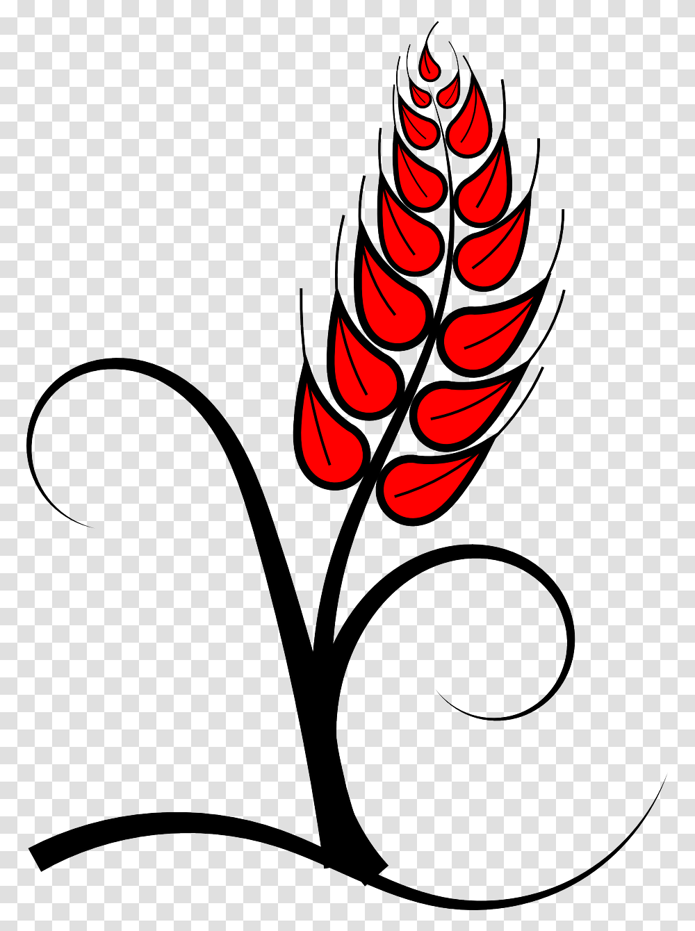 Clipart Rye, Floral Design, Pattern, Plant Transparent Png