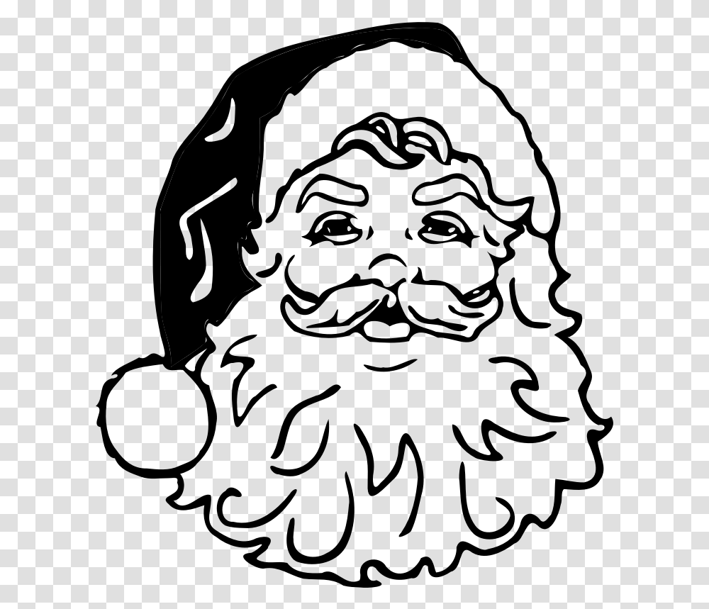 Clipart Santa Black And White, Gray, World Of Warcraft Transparent Png