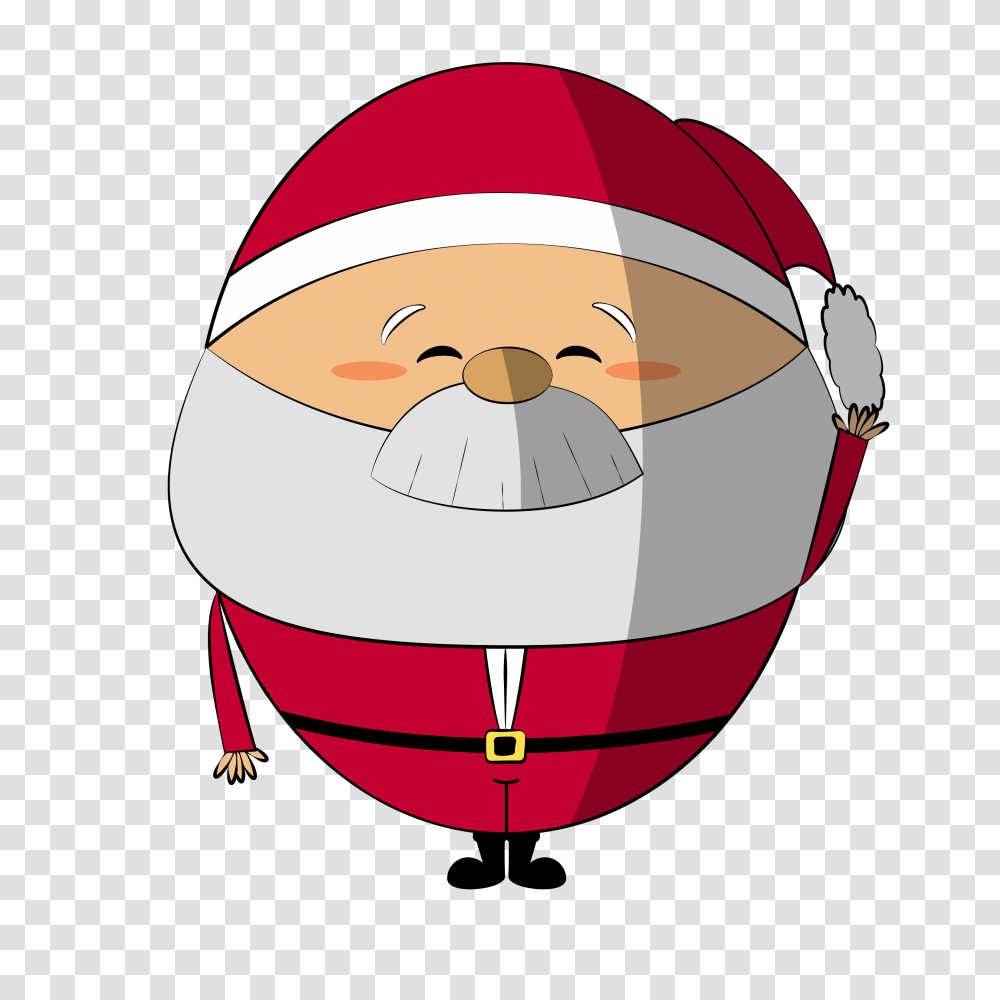 Clipart Santa Claus Belt Buckle, Balloon, Apparel, Hat Transparent Png