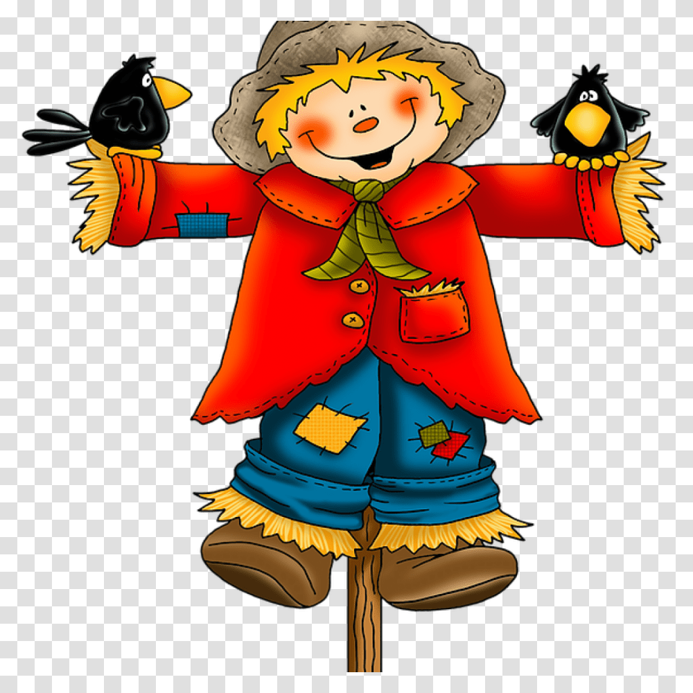 Clipart Scarecrow Free Clipart Download, Toy, Apparel, Plant Transparent Png