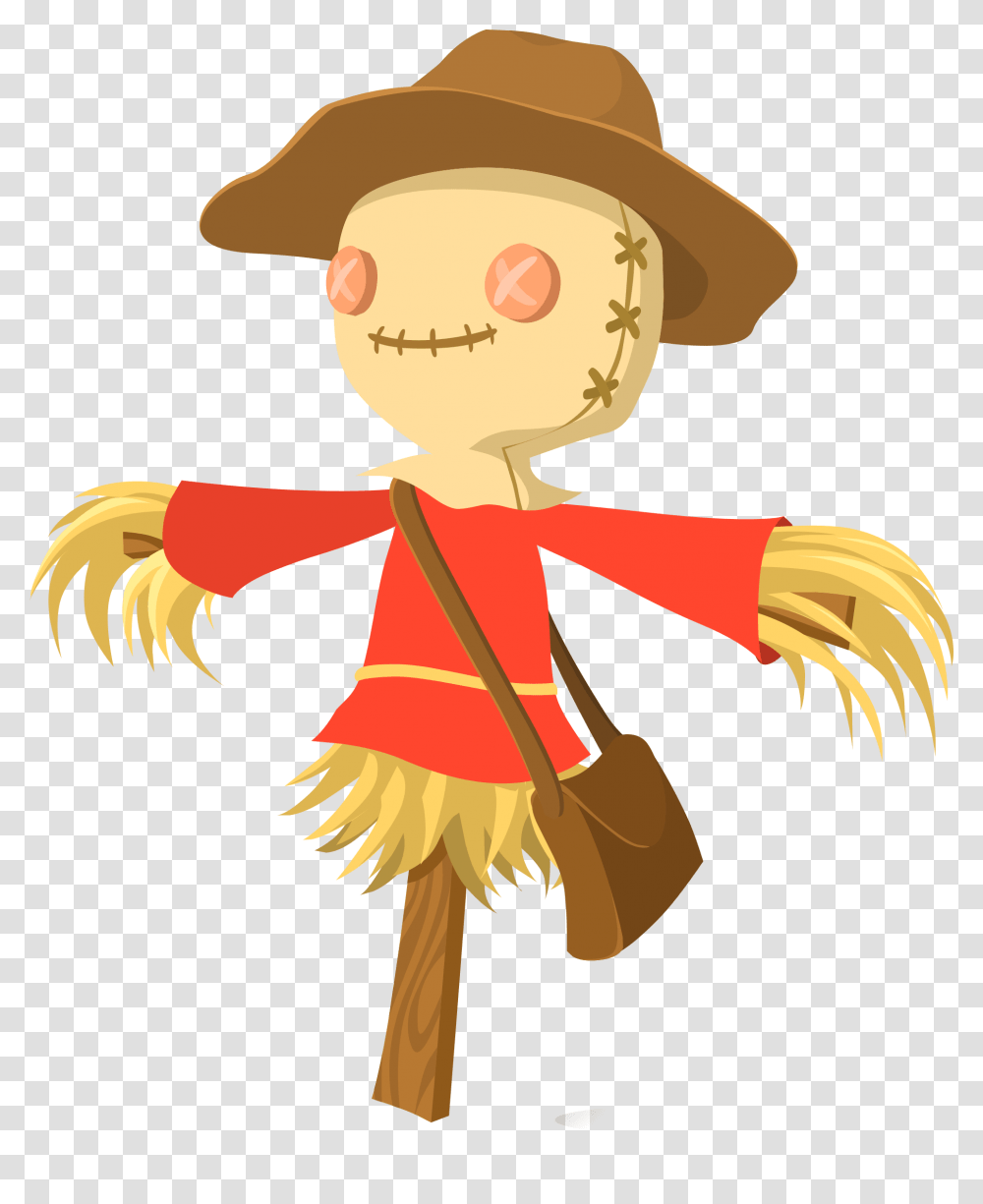 Clipart, Scarecrow, Person, Human, Outdoors Transparent Png