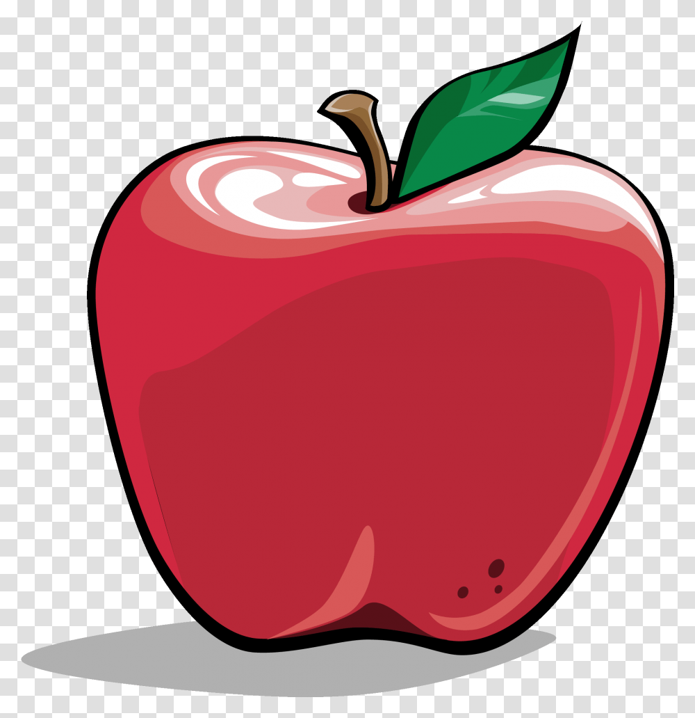 Clipart School Apple Apple Gif Background, Plant, Fruit, Food Transparent Png