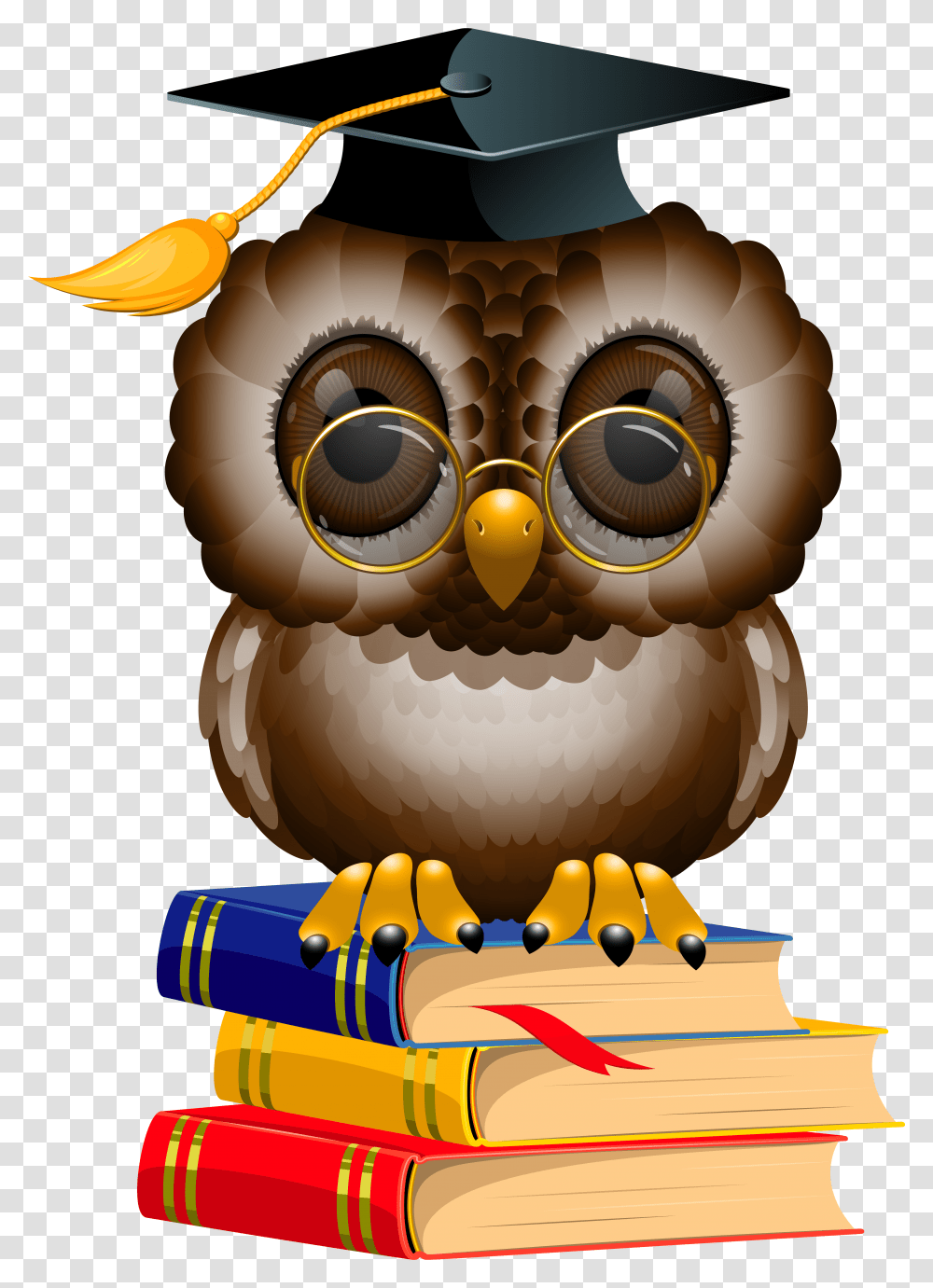 Clipart School Books Royalty Free Library Owl With Owl With Books, Animal, Bird, Photography, Mammal Transparent Png