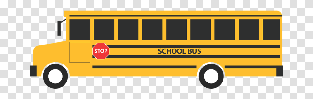 Clipart School Bus, Vehicle, Transportation Transparent Png