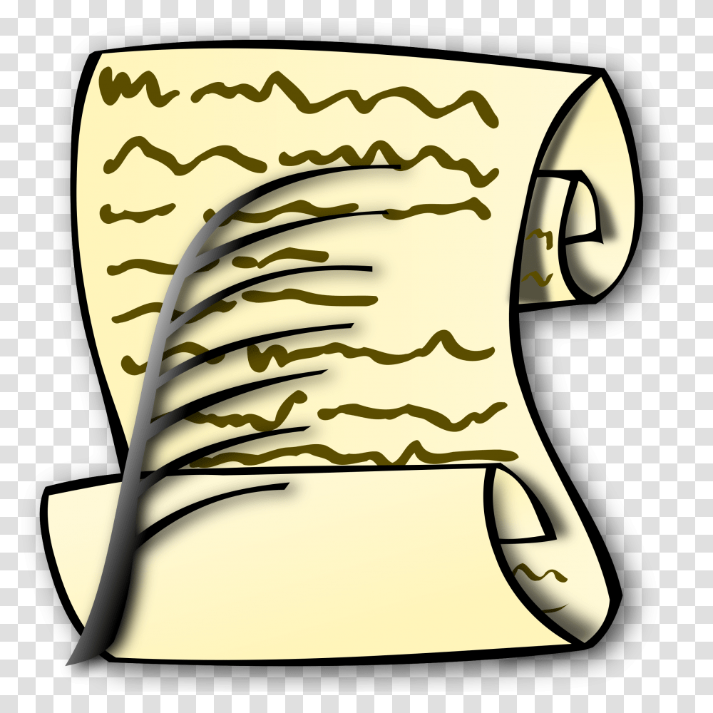 Clipart, Scroll Transparent Png