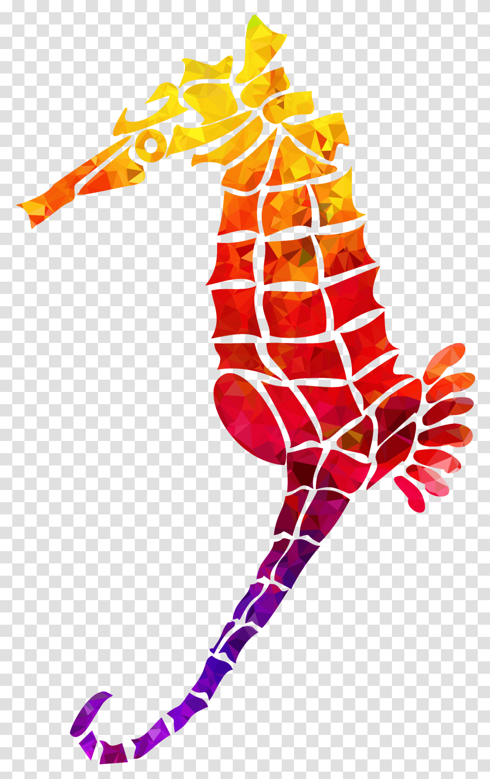 Clipart, Sea Life, Animal, Mammal, Seahorse Transparent Png