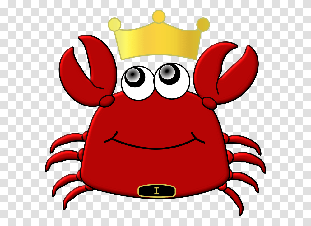 Clipart, Seafood, Sea Life, Animal, Crab Transparent Png