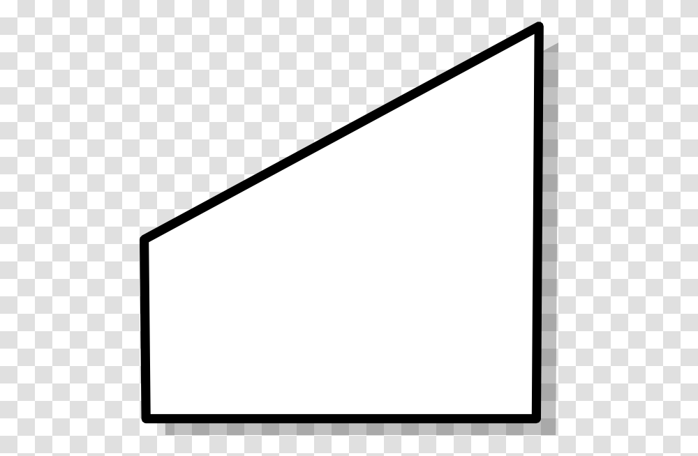 Clipart Shape Trapezoid Clip Art Monochrome, Triangle Transparent Png