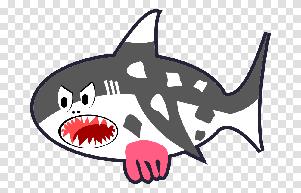 Clipart, Shark, Sea Life, Fish, Animal Transparent Png